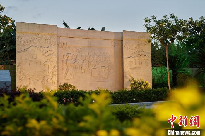 广州南沙星海故里纪念馆“升级” 新增多处雕塑和音乐体验