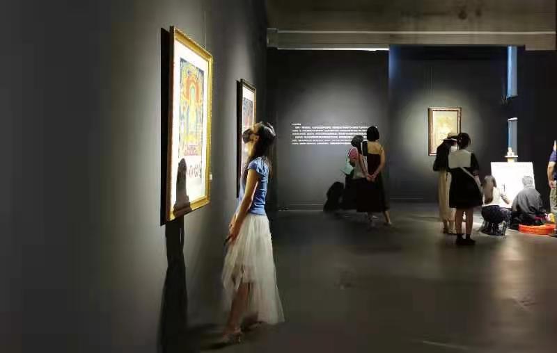 《素心若雪——中国唐卡艺术精品展》开幕